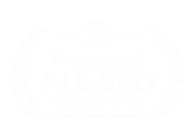Published AI & SEO Researcher — peer-reviewed research